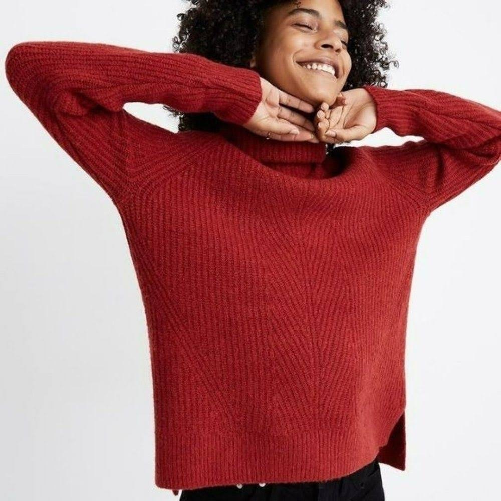 Madewell Mercer Turtleneck Sweater Small